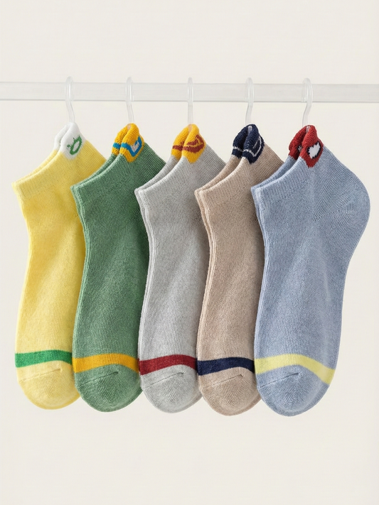 Soft Warm Socks (Pack Of 5) - CS4