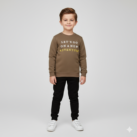 New Adventure Fleece Sweatshirt - Maa Sadqay