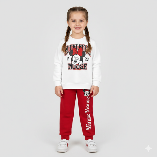 Minnie Fleece Jogger Suits - Maa Sadqay