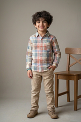 Multi Checkered Full Sleeves Casual shirt -BCS05