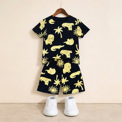 Shirt & Short Set - Wildlife - Maa Sadqay