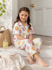 Girls Summer Floaral Co ord Set - GCSFLO540