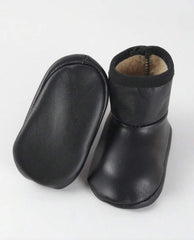 Leather Socks I Winter Leather Socks for Baby Boys / Baby Girls- Unisex - Maa Sadqay