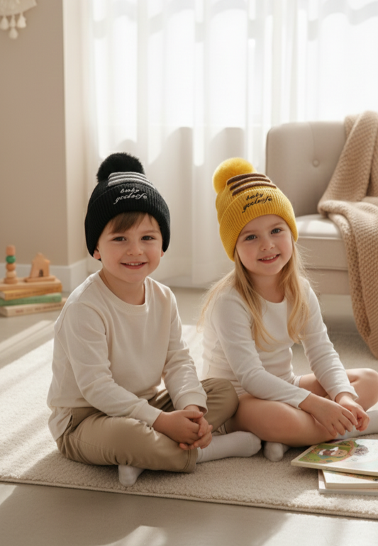 Kids Woolen Cap  2-6y - Bc124