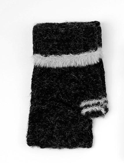 LADIES FINGERLESS WINTER WOOLEN MITTENS - Maa Sadqay