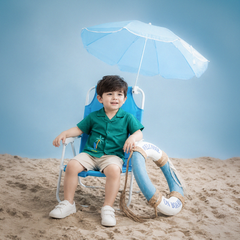 Toddler - Summer Escape Camp Collar Button-Down Shirt - BCOS1011