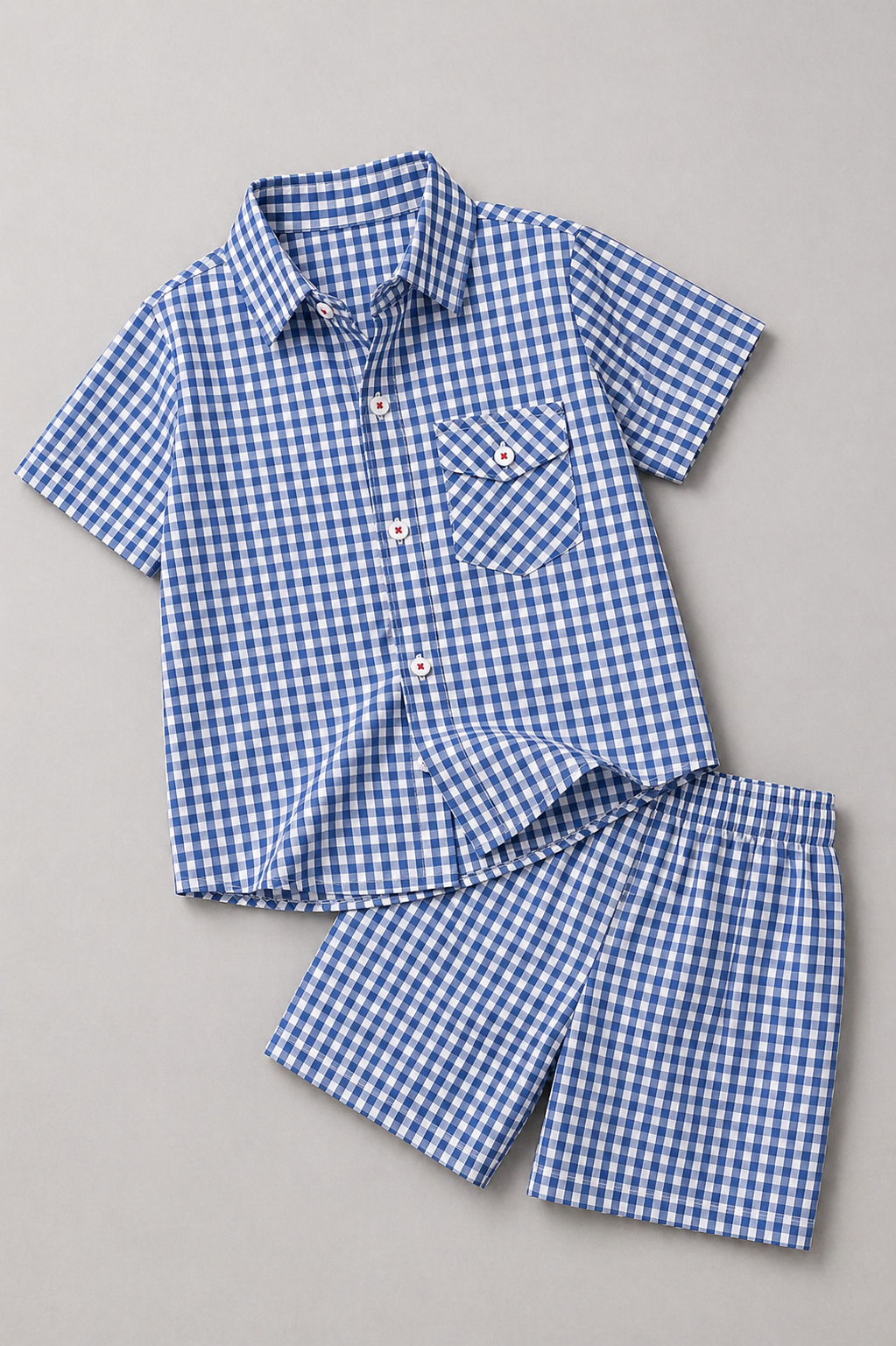 Boys Classic Check Co-ord Set - BCSC55