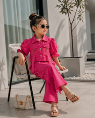 Girls Summer Chic Co ord Set - GCSP532