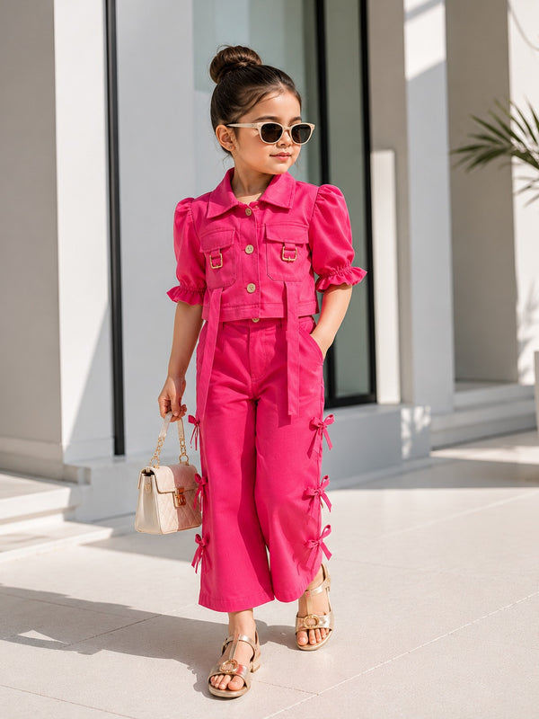Girls Summer Chic Co ord Set - GCSP532