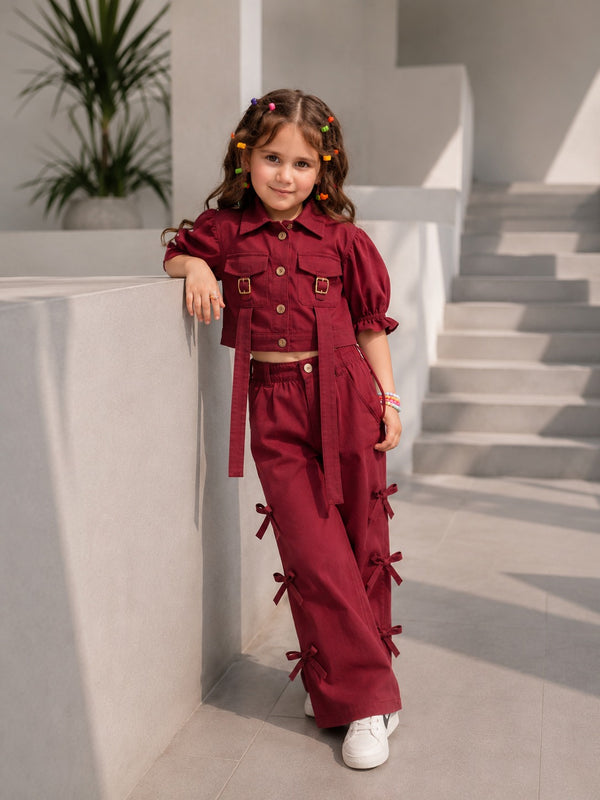 Girls Summer Chic Co ord Set - GCSR530