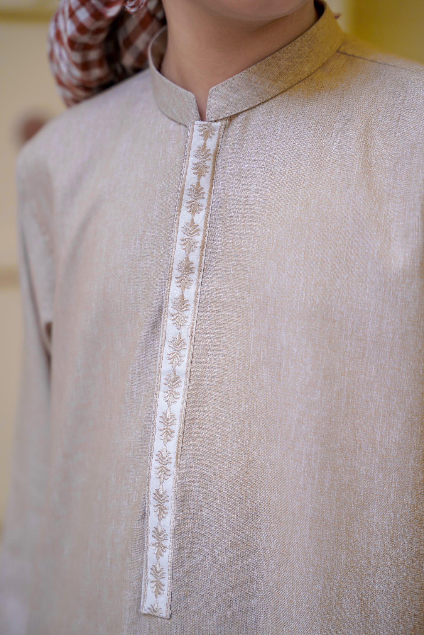 Kids Thobe With Trouser - Premium Islamic Wear for Children