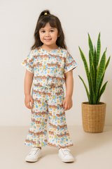 Little Painters -Crop-top with Bell Bottom -CT158 - Maa Sadqay