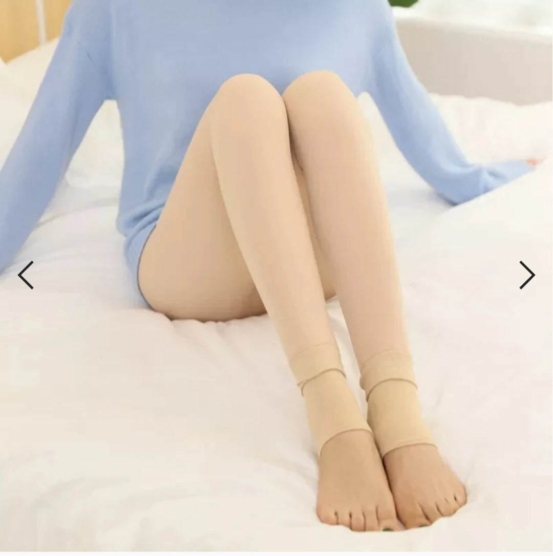 Premium Cashmere Warm Fleece Winter /velvet Lining Tights