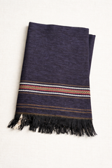 Boys Premium Woolen Shawl - Purple